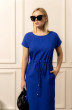 Платье 0001-ПЭ4 ярко-синий Romgil
