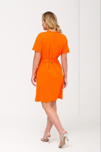Платье 3723ЛФ оранжевый Romgil