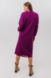 Платье 3811П темно-пурпурный Romgil