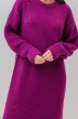 Платье 3811П темно-пурпурный Romgil