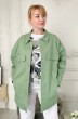 Куртка 2193 зеленый Rumoda