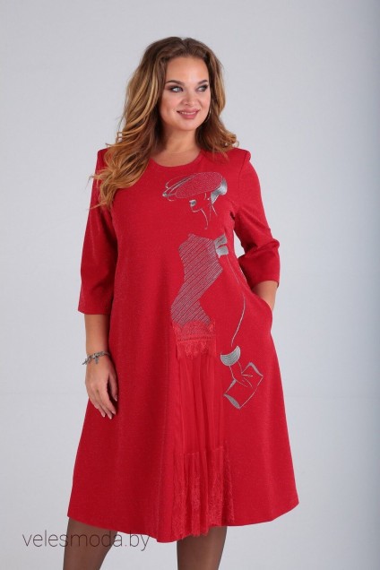 *Платье 2011 красный SOVITA