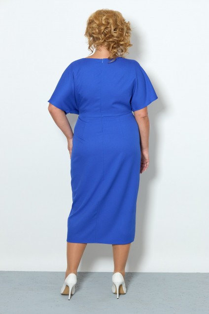 Платье 827 синий STEFANY