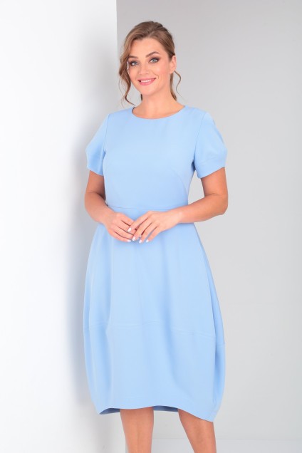 Платье 404 голубой SVT