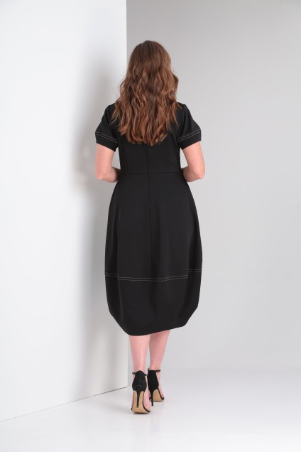 Платье 404 черный SVT