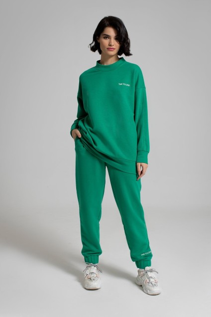 Спортивный костюм 152 зеленый Samnari