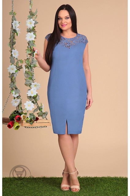 Комплект с платьем 13394 синий SandyNA 