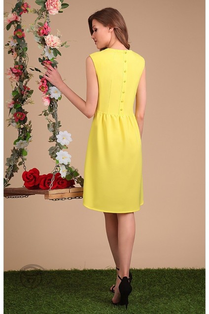 Платье 13411 желтый SandyNA 