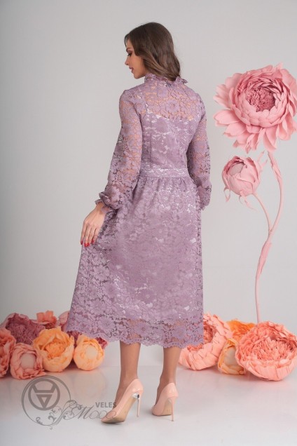 Платье 13503-7 пастельно-фиолетовый SandyNA 