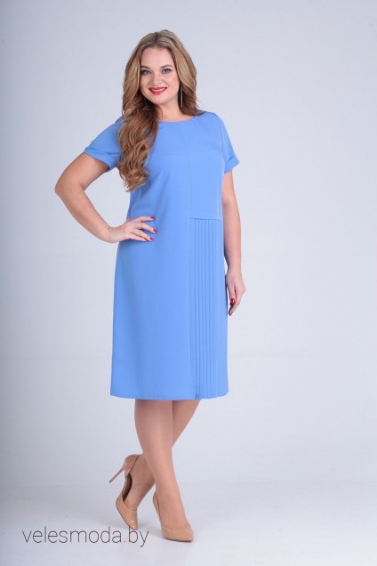 Платье 13560 голубой SandyNA 
