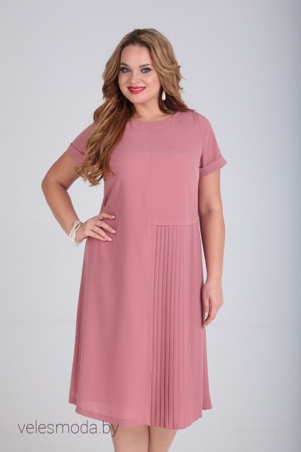 Платье 13560 розовый SandyNA 