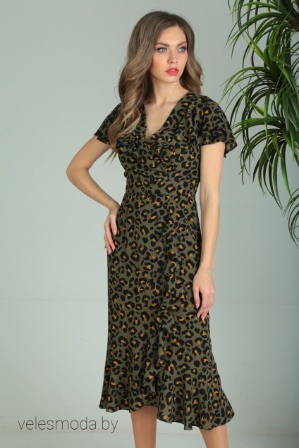 Платье 13680 леопард SandyNA 