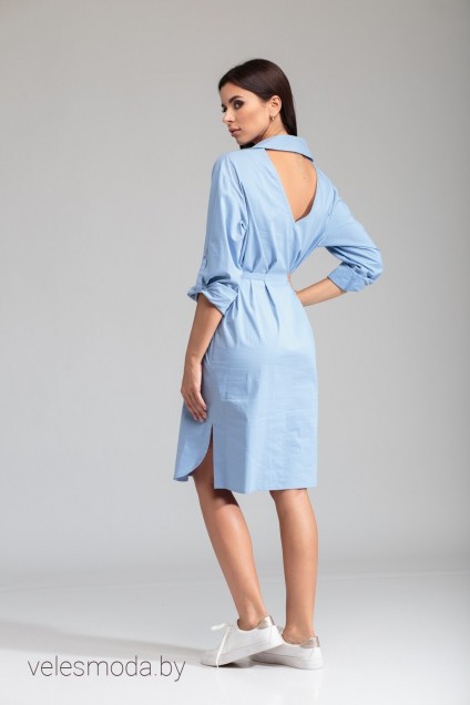 Платье 13684-1 голубой SandyNA 