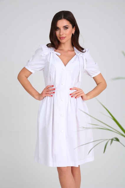 Платье  13977 белый SandyNA 