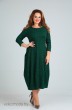 Платье 1007 зеленый+люрекс Shetti