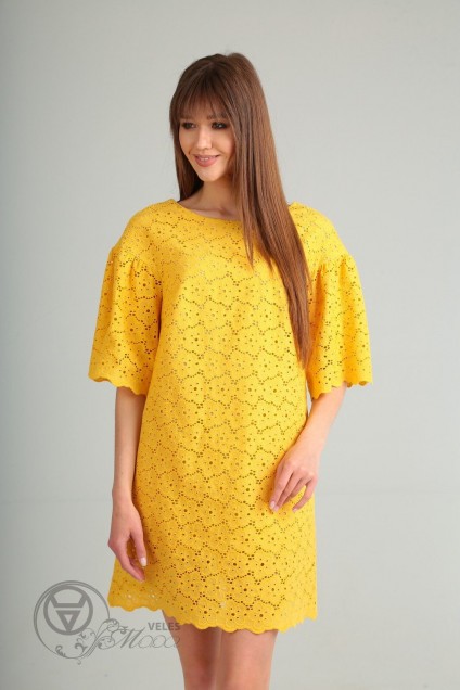 Платье 1032 желтый Shetti