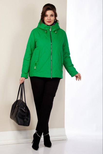 Куртка 2142 ярко-зеленый Shetti