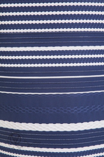 Платье 416 синий Slavia-elit