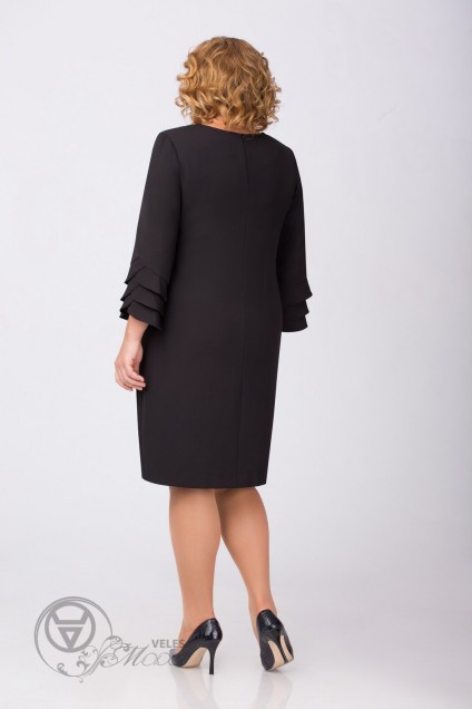 Платье 1033 черный Svetlana Style