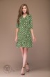 Платье 1107 зеленый Svetlana Style