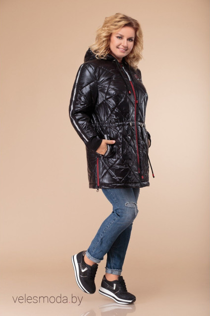 Куртка 1285 черный Svetlana Style
