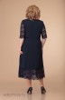 Платье 1383 темно-синий Svetlana Style