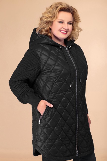 Куртка 1448 черный Svetlana Style