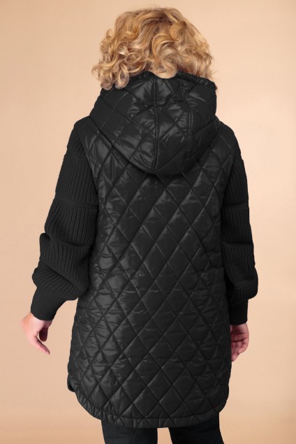 *Куртка 1448 черный Svetlana Style