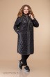 Пальто 1461 черный Svetlana Style