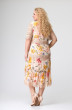 *Платье 1505 бежевый + цветы Svetlana Style