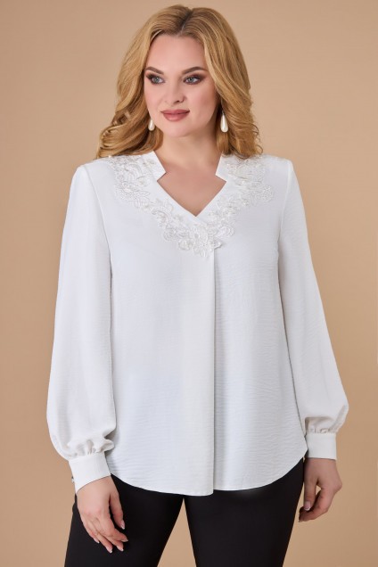 Блузка 1542 молочный Svetlana Style