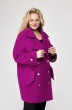 Пальто 1652 фиолетовый Svetlana Style