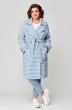 *Пальто 1687 голубой Svetlana Style
