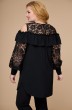Блузка 1710 черный Svetlana Style