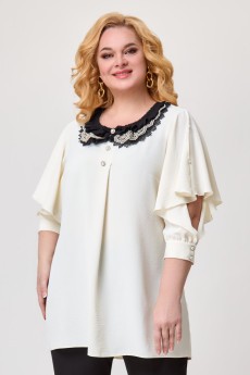 Блузка 1736 молочный Svetlana Style