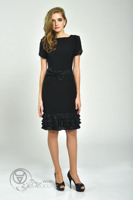 Платье 895 черный Svetlana Style