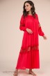 Платье 1407 красный TEFFI Style