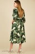 Платье 1387-2 зеленый TEFFI Style