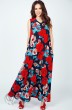 Платье 1390 красный TEFFI Style