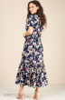 Платье 1412 темно-синий TEFFI Style