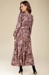 Платье 1417 коричневый TEFFI Style