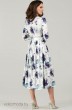 Платье 1425 молочно-фиолетовый TEFFI Style