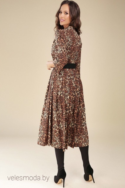 Платье 1435 леопард TEFFI Style