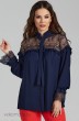 Блузка 1473 синий TEFFI Style