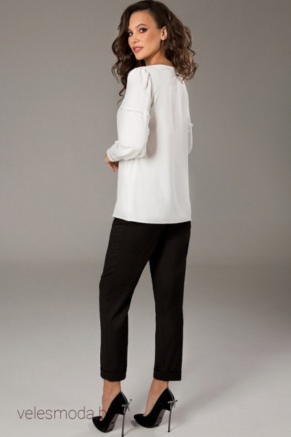 Блузка 1475 молочный TEFFI Style
