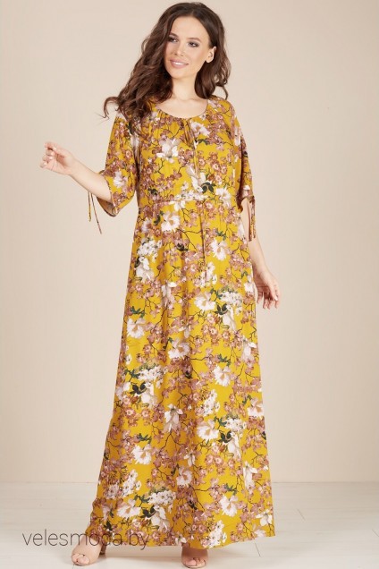 Платье 1499 солнечные цветы TEFFI Style