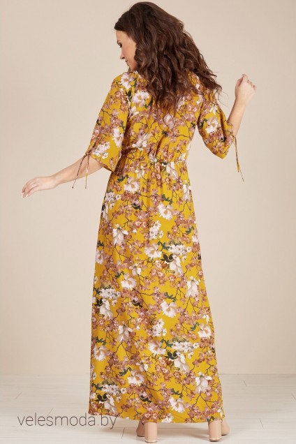 Платье 1499 солнечные цветы TEFFI Style