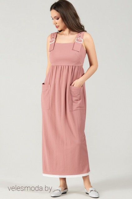 Платье 1500 розовый TEFFI Style