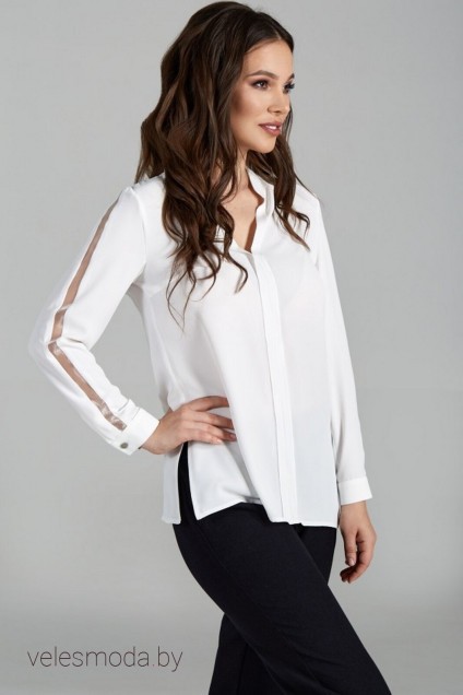Блузка 1508 молочный TEFFI Style