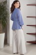Блузка 1547 серо-голубой TEFFI Style